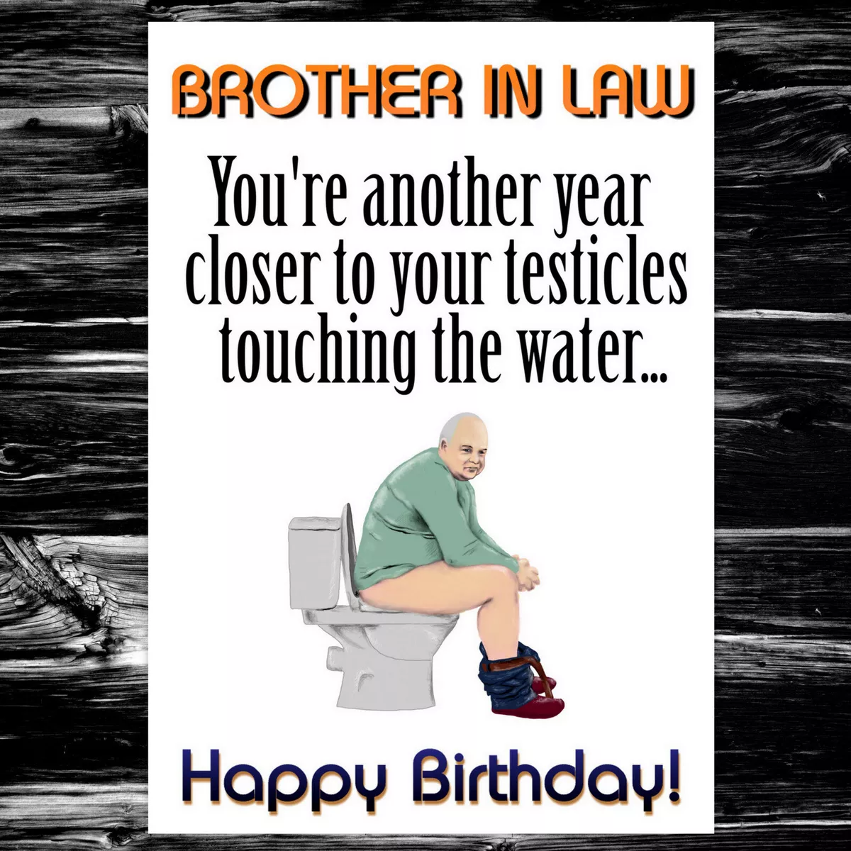 Fishing Birthday Card for Brother in Law-brother in Law Birthday