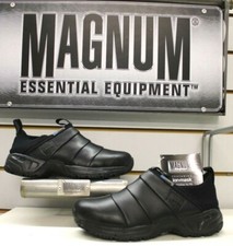 Magnum Uniform Duty Shoes Armadillo HPI Ion-Mask Black Leather  UK 4 Nurse