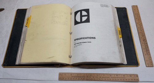 CATERPILLAR SERVICE MANUAL - BINDER plus numerous PUBLICATIONS - As Is - Imagen 7 de 15