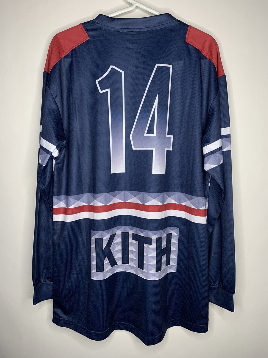 Kith NY Edison Soccer Top Sandrift – YankeeKicks Online