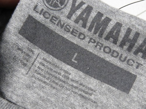 NOS NWT Yamaha Gray Classic YA-1 125cc Graphic T Shirt Size L 3030-21428 - Picture 6 of 8