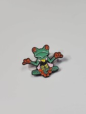 Dissected Tree Frog Lapel Pin