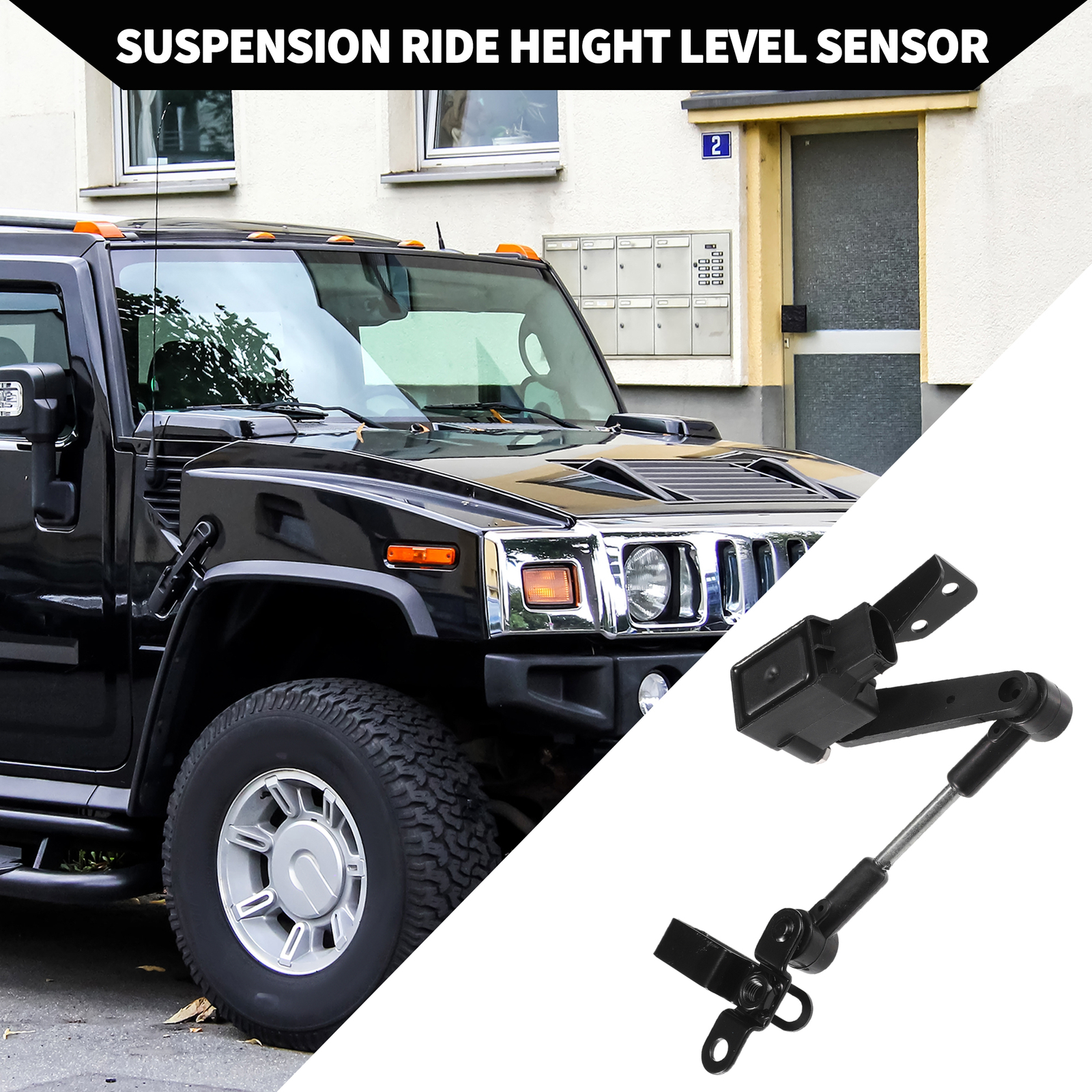 Land Rover Suspension Ride Height Sensor (Range Rover, W/o - View #6