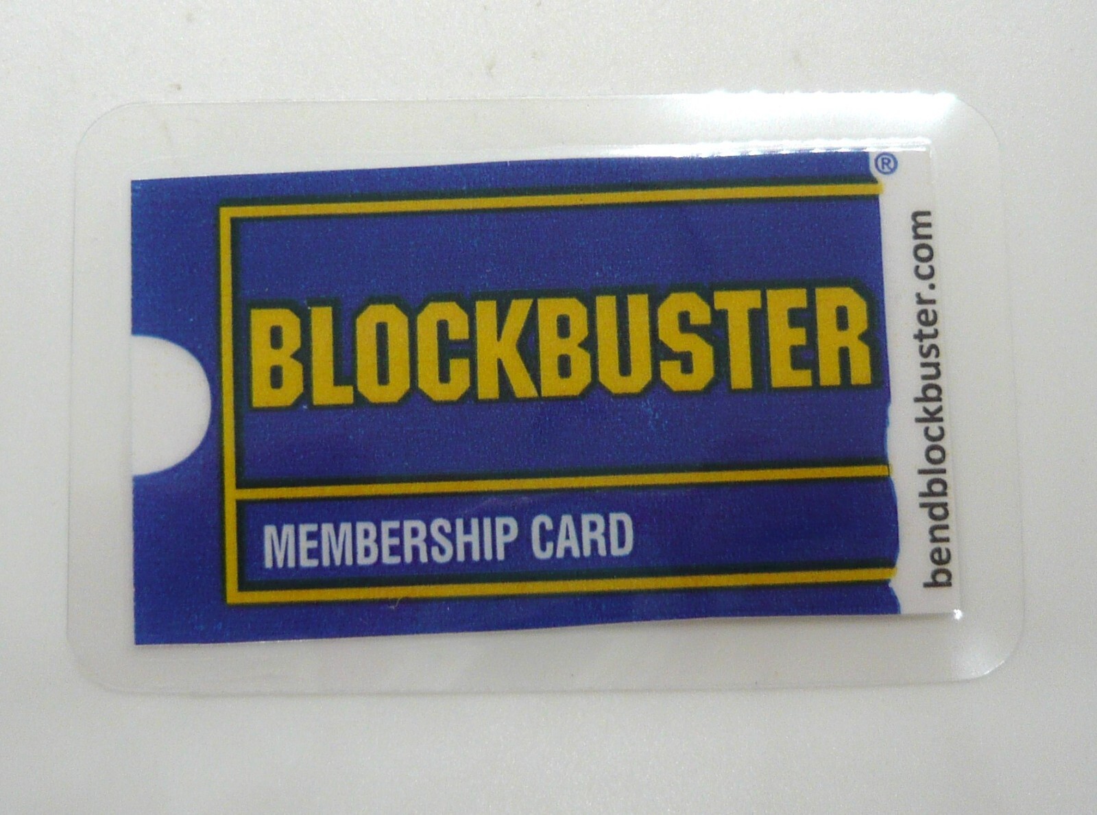 Souvenir Blockbuster Membership Card from Bend, Oregon The Last ...