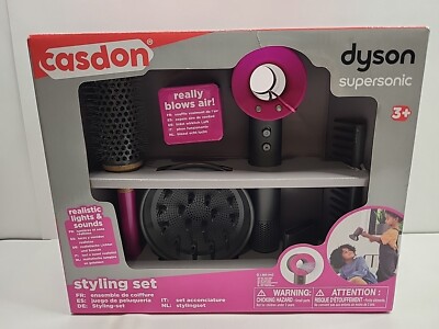 Dyson Casdon Supersonic Styling Set for Children Kids Hair Dryer Sound Effects