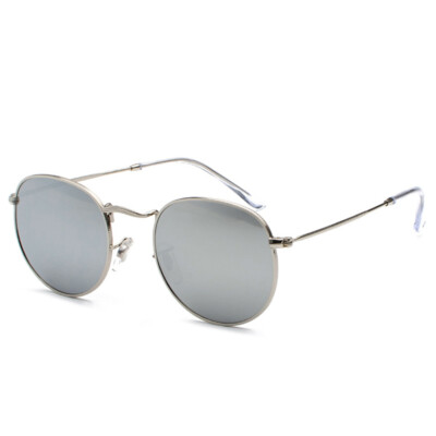 Vintage Polarized Sunglasses Women Men Round Glasses Classic Sun Shades Eyewear