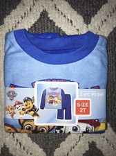 New Boy 2T Paw Patrol There to Help Pajama Set 2 piece set Shirt Pants