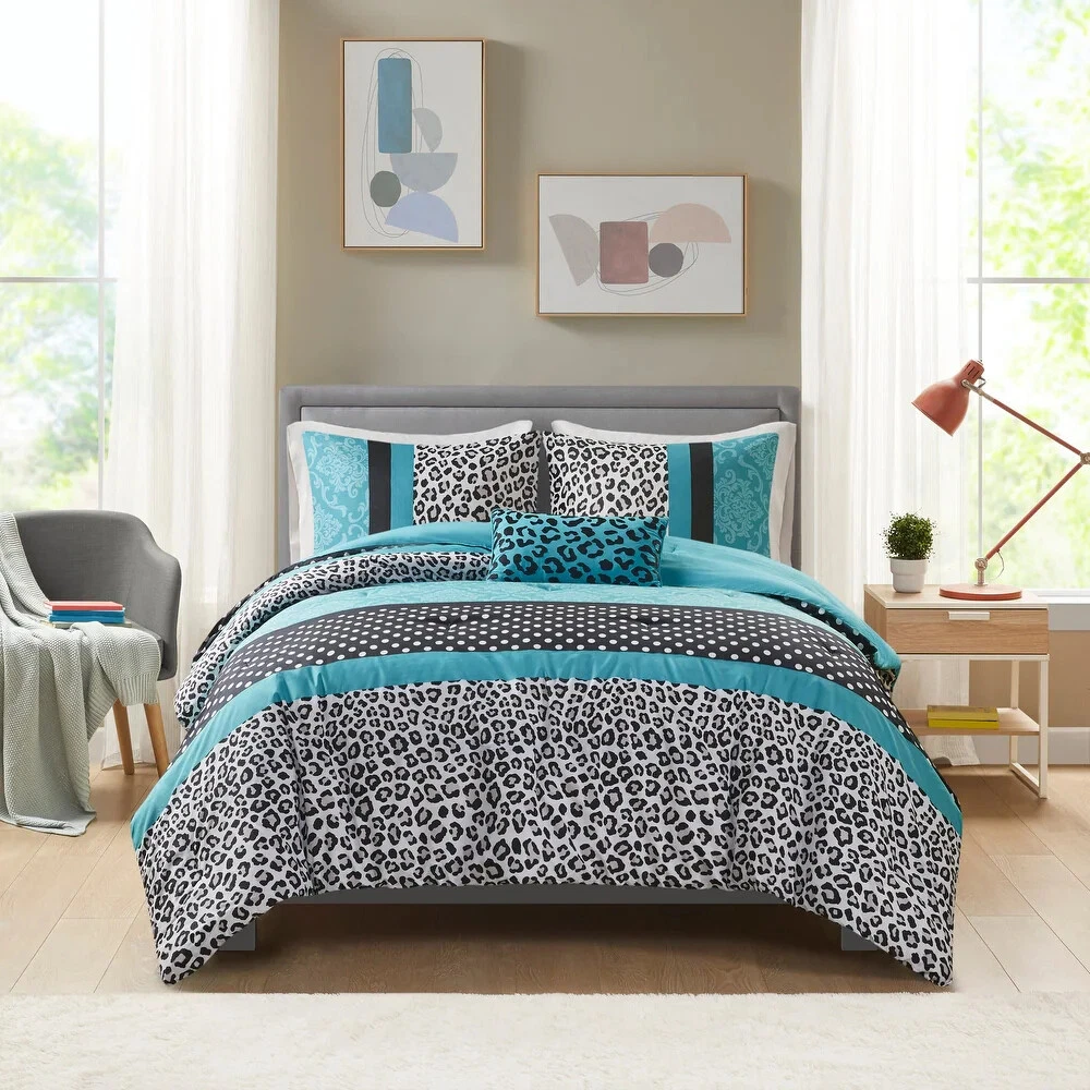 Girls top cheetah bedding