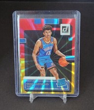 2022 Panini Donruss Rated Holo Red and Gold Laser  #211 Ousmane Dieng  Rookie RC