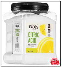 All-Natural Citric Acid Flavor Enhancer, Household Cleaner & Preservative 30 oz