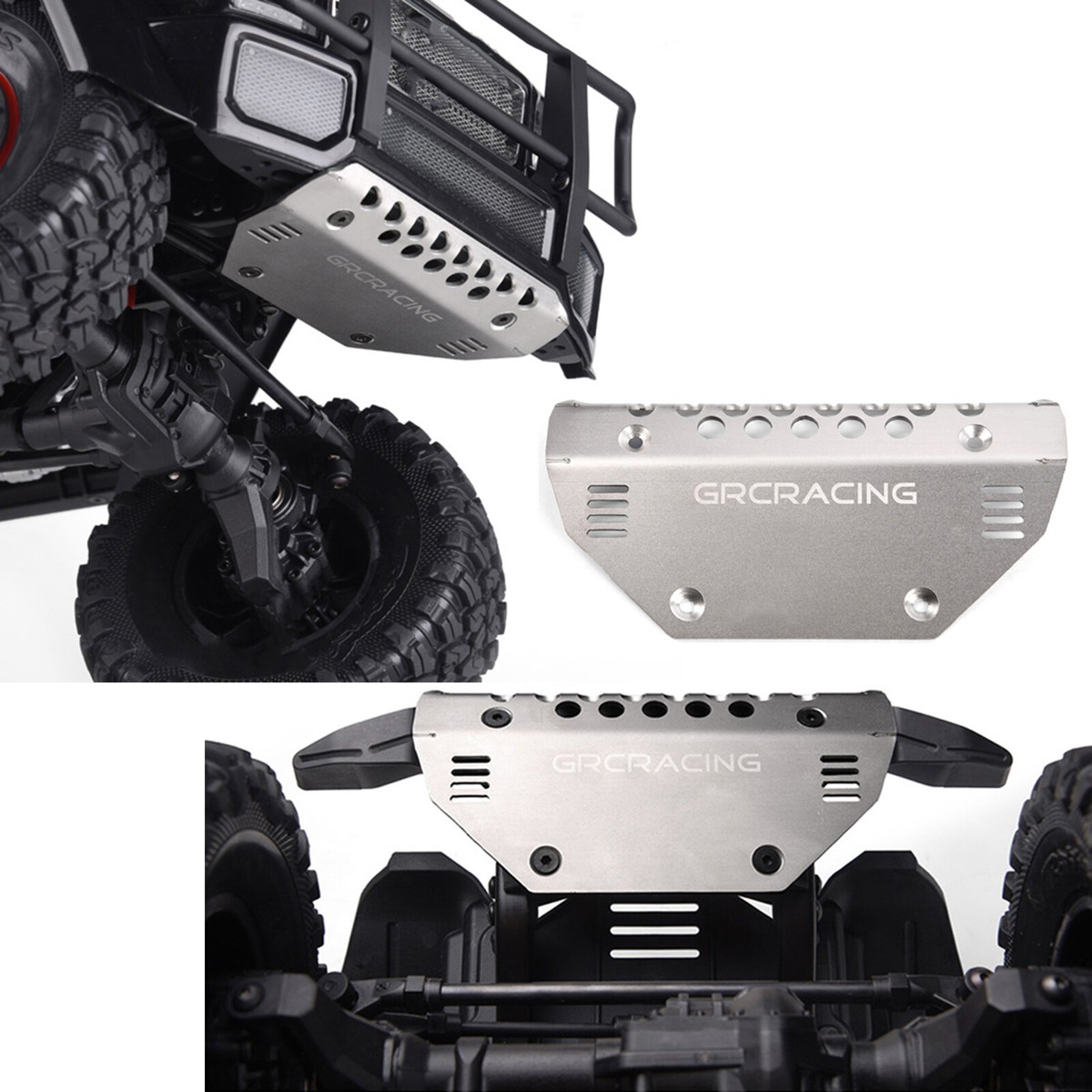 GRC Metal Front Bumper Armor Guard Suit For TRX-4 G500 TRX-6 G63 RC | eBay