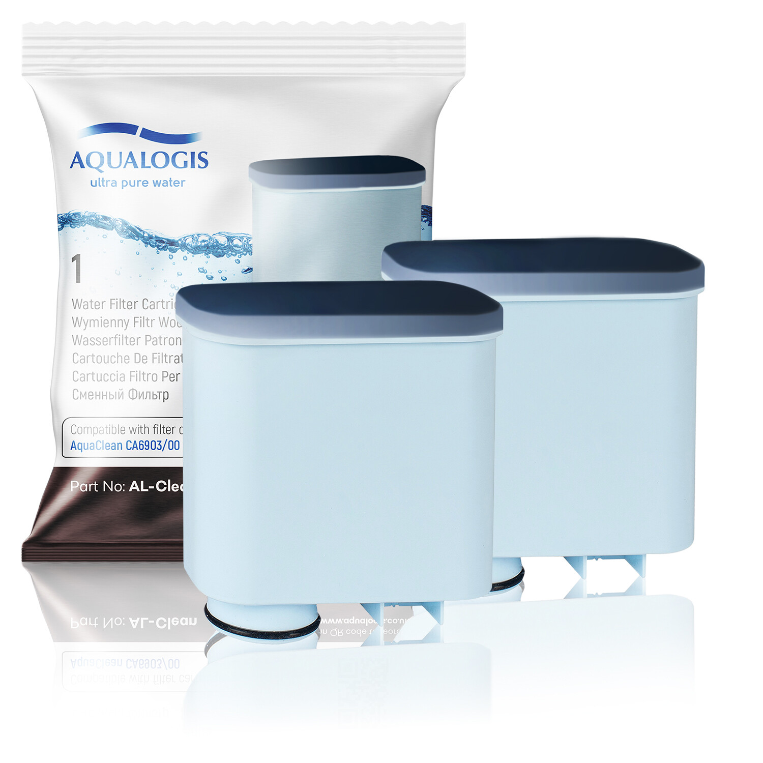Water Filter For Phillips EP2236/40 Coffee Machine LatteGo Fully Automated 2pk - Image 4