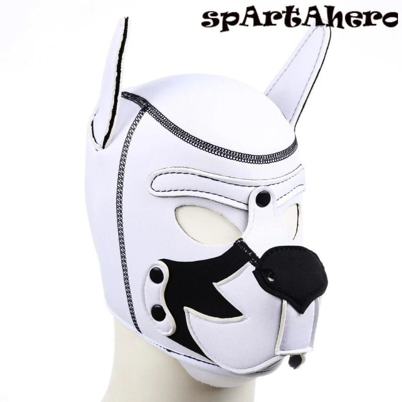 Accesorios para disfraces Cachorro Juego Capucha Máscara Esclavo Mascota Juego de rol Fiesta Cachorro Máscara Foto 2 de 4