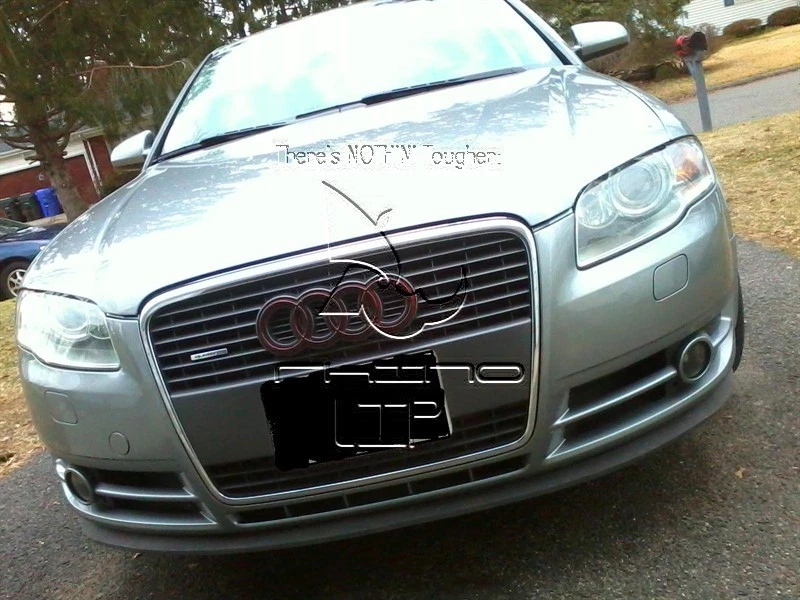 AUDI * V8 A1 A2 A3 A4 A6 A8 Duo GT cupé cenefa delantera mentón alerón labio divisor Foto 4 de 4