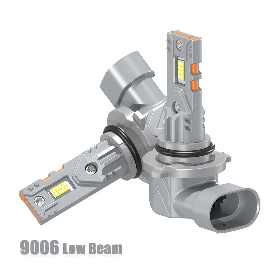 For Chrysler PT CRUISER 2001-2010 LED Headlight High Low Beam Bulbs Combo 4pc - Image 2 of 4