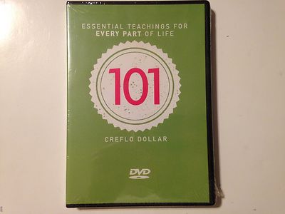101 - Essential Teachings for Every Part of Life by Creflo Dollar (DVD) New
