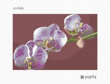 Orchid Needlepoint Kit or Canvas