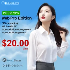 Plesk Web Pro Edition for VPS
