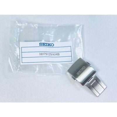 SEIKO Genuine Watch Buckle Deployment Clasp 18mm H07S12SA04B for