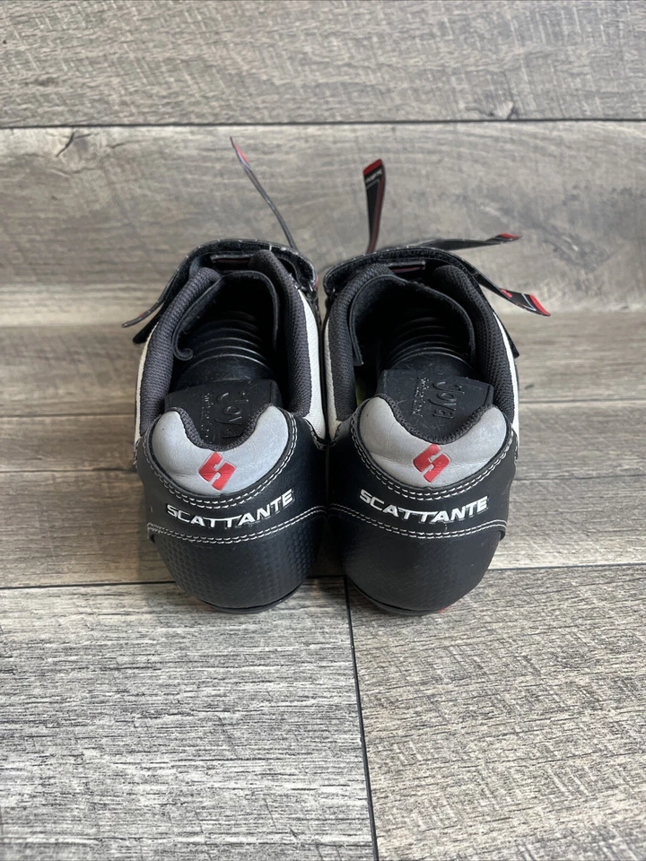 Zapatos de ciclismo Scattante EE. UU. talla 10,5 ventilados en carretera Foto 4 de 4