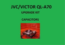 Turntable JVC/VICTOR QL-A70 Repair KIT - all capacitors