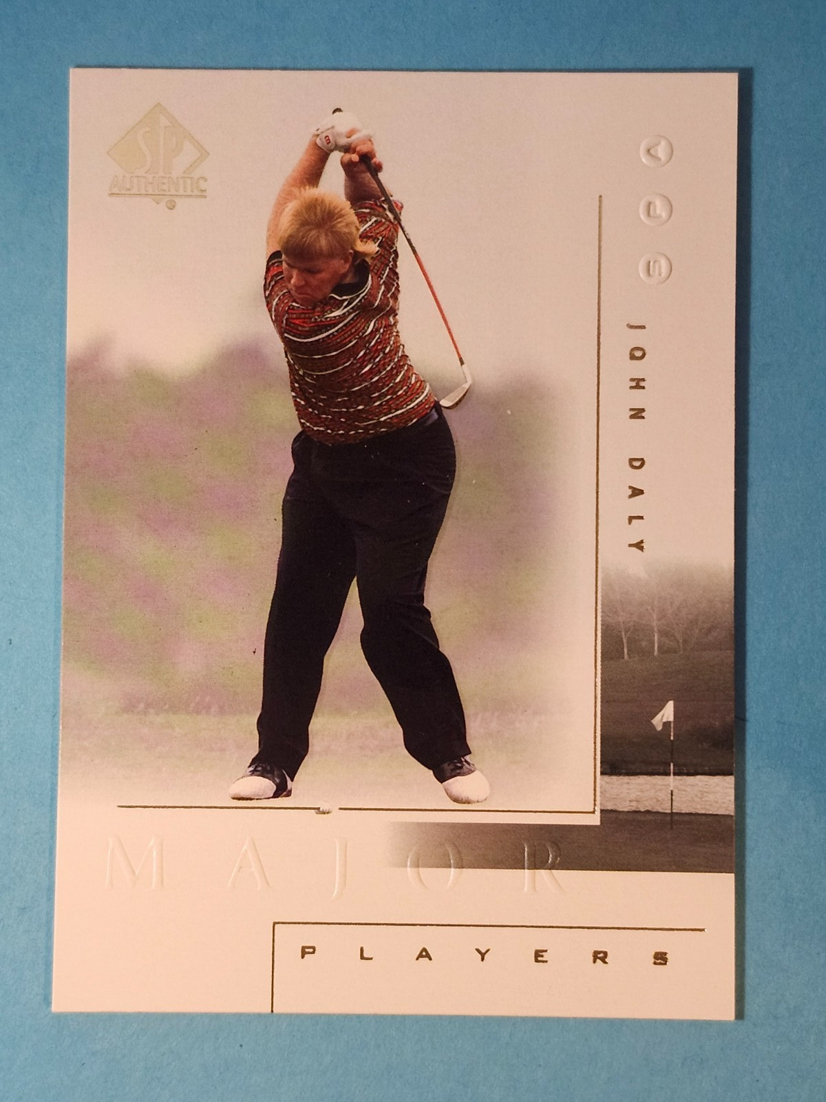 2001 Upper Deck SP Authentic "Major Players" John Daly #120 ⛳