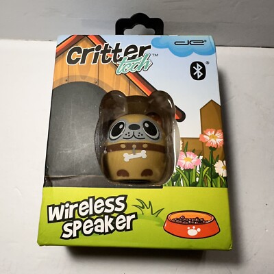 Tech Critter Critter Tech Wireless Speaker Dog Wireless Speaker | eBay