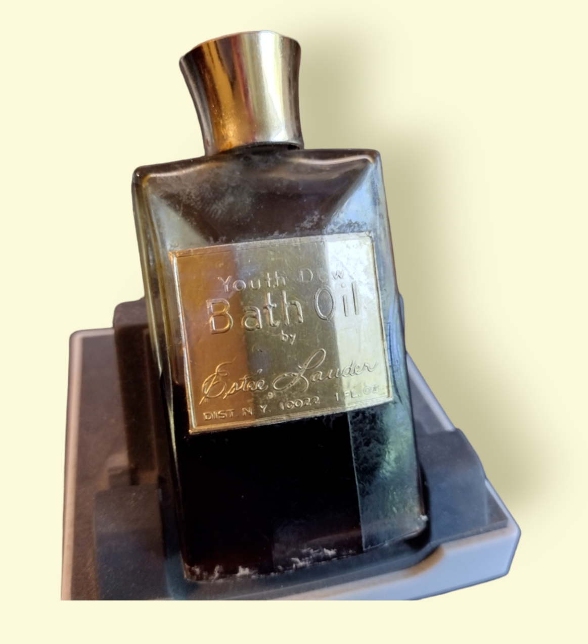 Estee Lauder Vintage Collectible Youth Dew Bath Oil, 1 Fl. Oz, About 45