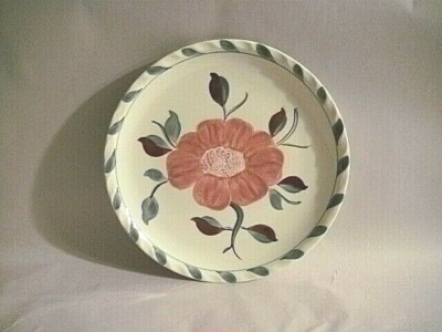 BLUE RIDGE SOUTHERN POTTERY USA PIE CRUST PLATE 9.25