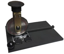 Manual Deboss Embossing Machine Dog Tag Metal Plate Stamping Embosser