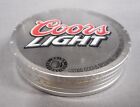 <!--F#f_0-->Set of 5 Genuine COORS LIGHT Coasters w/ sSteel & Cork - New - Golden, Colorado<!--F/-->