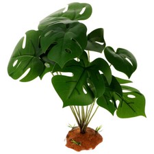 Fake Plants for Reptiles Terrarium Artificial Lizard Tank Accessories
