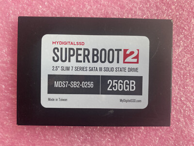 MyDigitalSSD Super Boot 2 Slim 7 Series 256GB 2.5'' SATA III Internal SSD