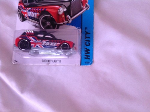 Hotwheels cockney cab II hw city taxi nuevo en paquete por favor mira fotos - Imagen 2 de 5