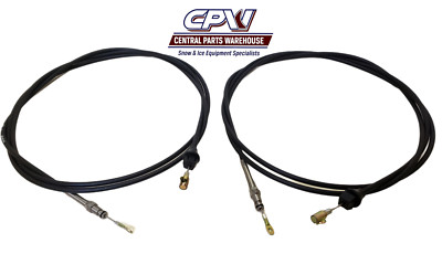 2 Pack - NEW FISHER WESTERN OLD STYLE ADJUSTABLE SNOW PLOW CABLE A5844 56130