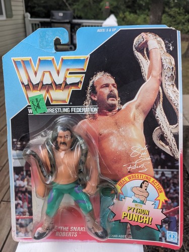 Jake the Snake Roberts Python Punch WWF Wrestling ...