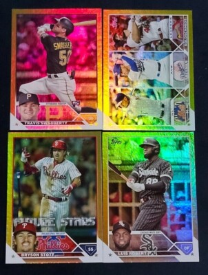2023 Topps Series 1 GOLD FOIL Parallels You Pick - 2 Card Minimum