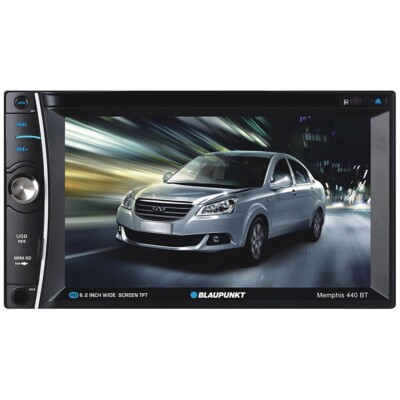 Blaupunkt Memphis 440Bt Double Din Dvd/Cd Receiver 6.2'' Touch Screen And