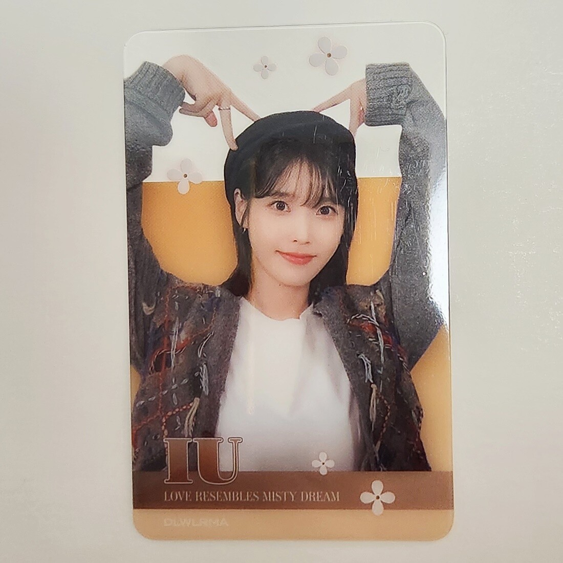 IU Plastic Photocard Lee Jieun New 2024 Set Kpop Album Limited