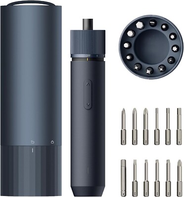 HOTO Electric Screwdriver Rechargeable, 3.6V Cordless Screwdriver Set USB-C
