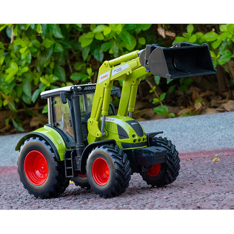 1:32 Farm Tractor Toy Front Loader Model Diecast Farm Vehicle for Boys Kids Gift - Image 4 of 4