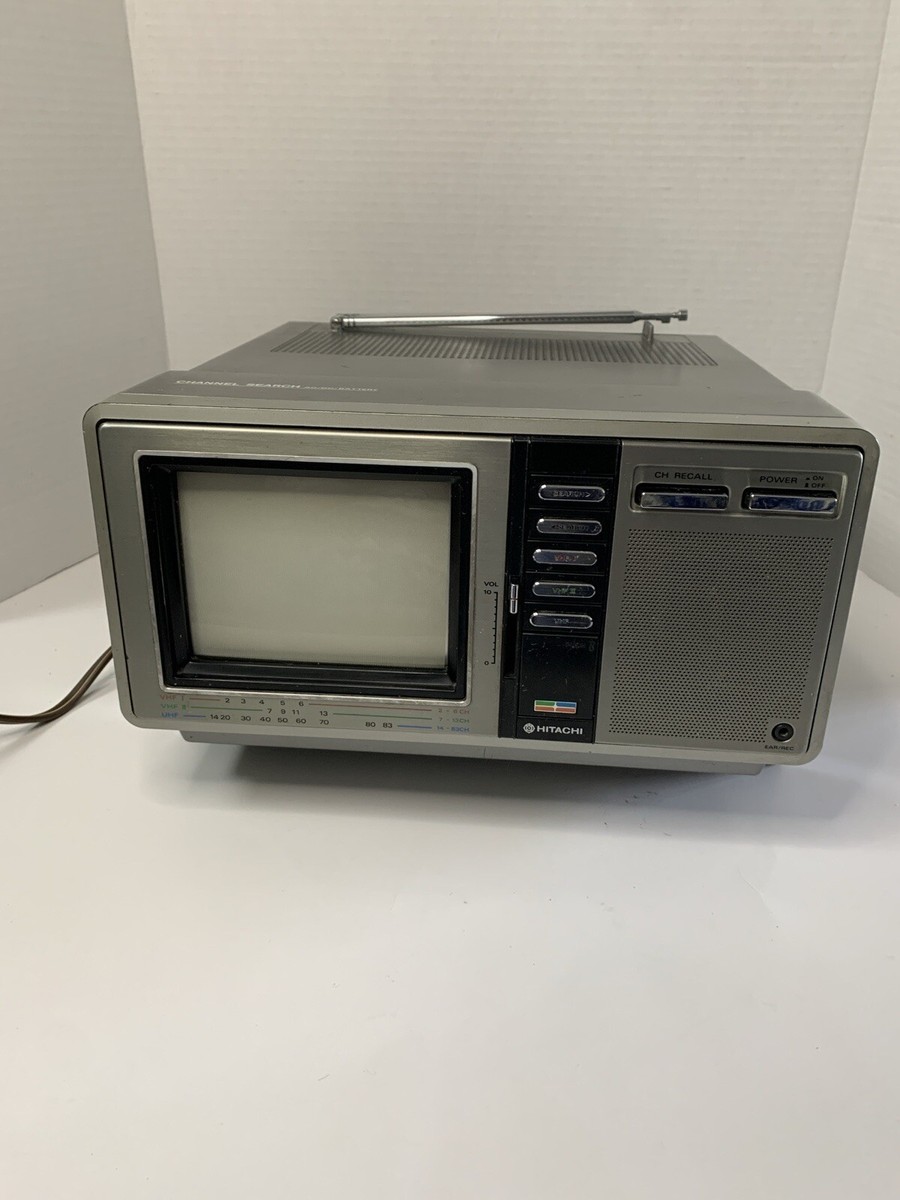 Hitachi CK-200 Portable TV 5” CRT Solid State Color Hitachi CK-200 Portable TV 5” CRT Solid State Color