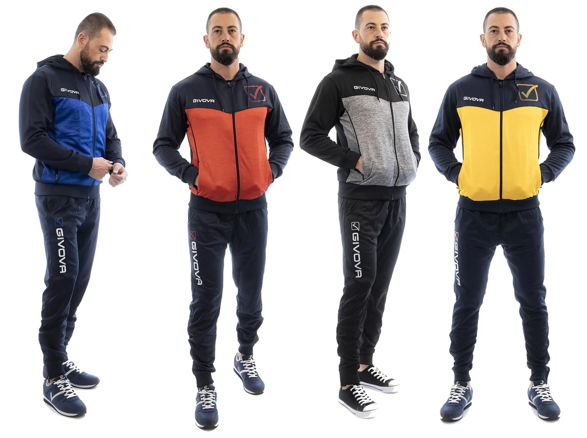 Tuta givova shop uomo felpata