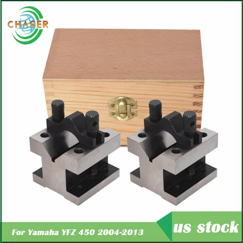 V Block & Clamp 2-3/8'' × 2-3/8'' × 2'' Multi-Use Gauge Gage Machinist Tool Set