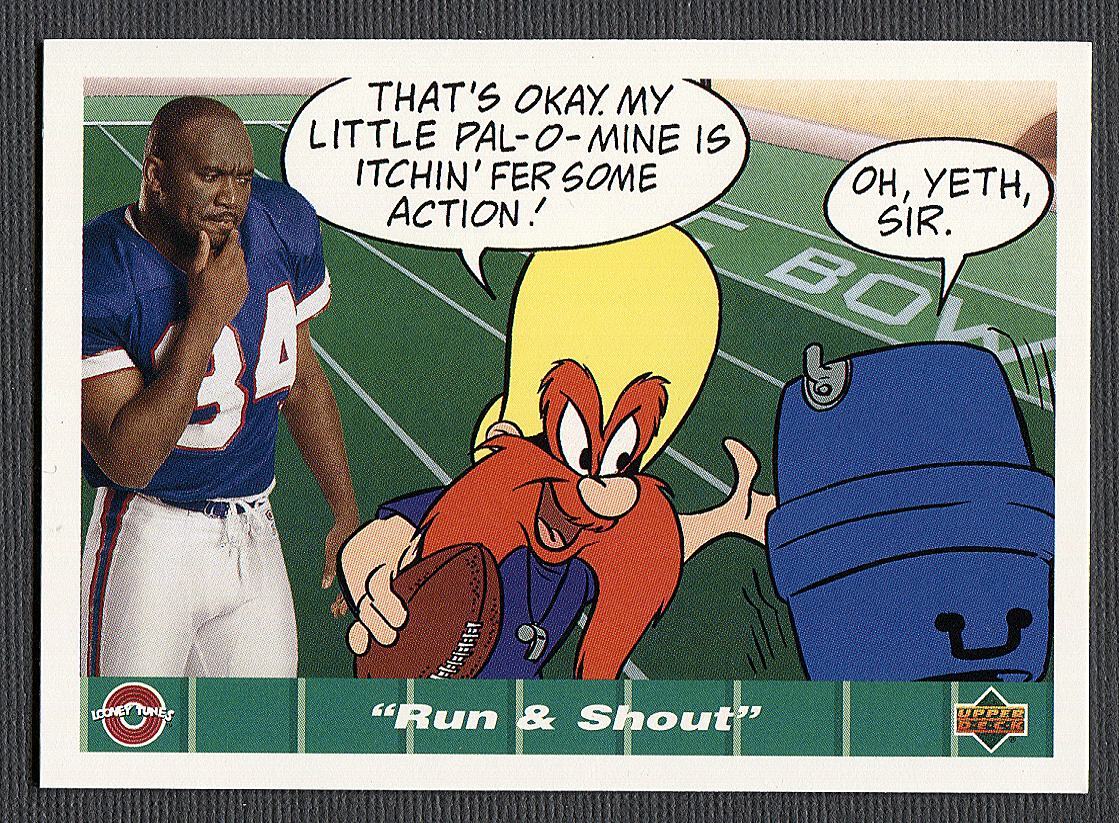 1992 Upper Deck Comic Ball IV #52 Run and Shout Thurman Thomas