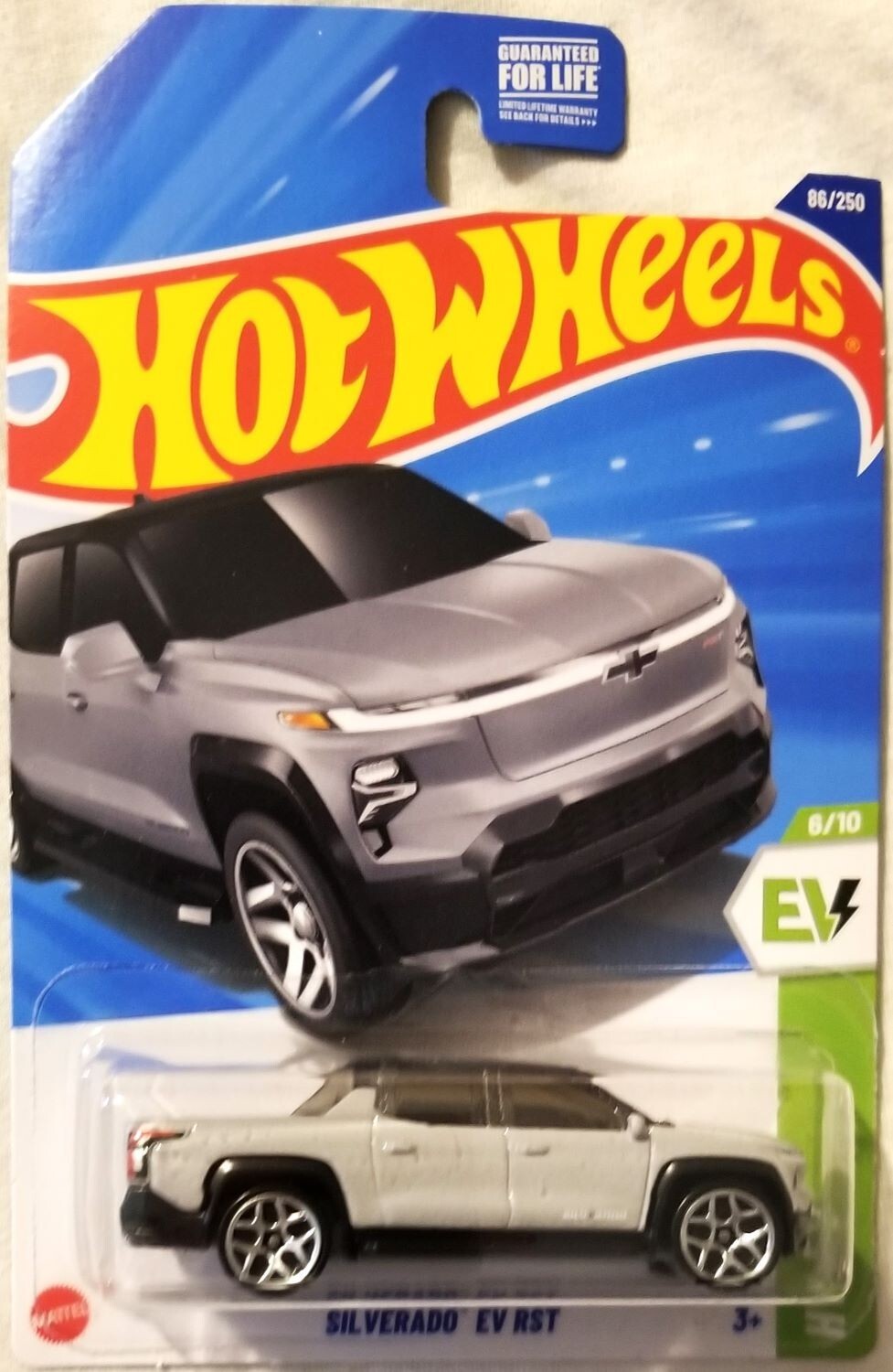 Hot Wheels - 2025 HW EV 6/10 Silverado EV Rst 86/250 (BBHYX30)