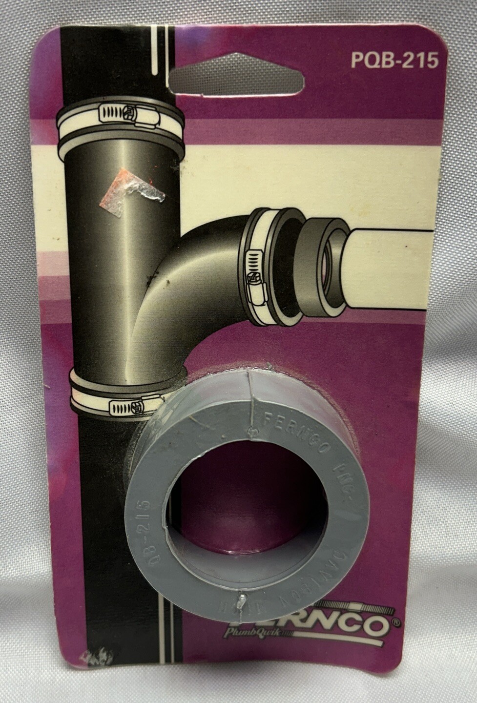 Fernco PQB 215 Schedule 40 PVC DWV Bushing 2 X 1 1 2 Dia In fernco-pqb-215-schedule-40-pvc-dwv-bushing-2-x-1-1-2-dia-in