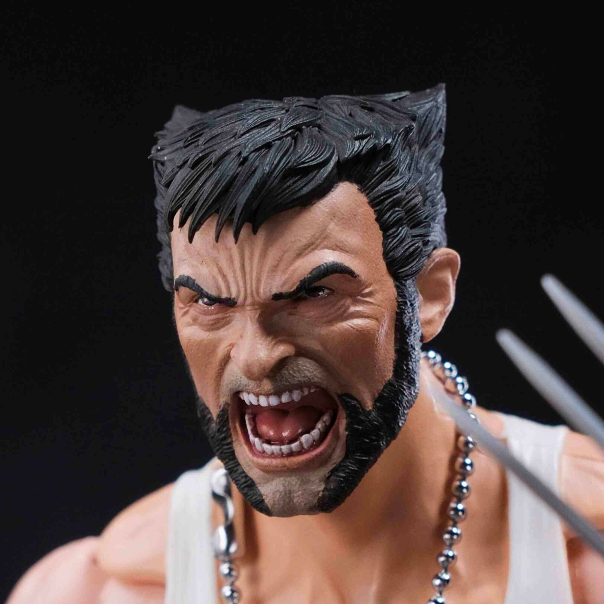 1:12 Wolverine Logan Hugh Jackman Roar Head Sculpt For 6