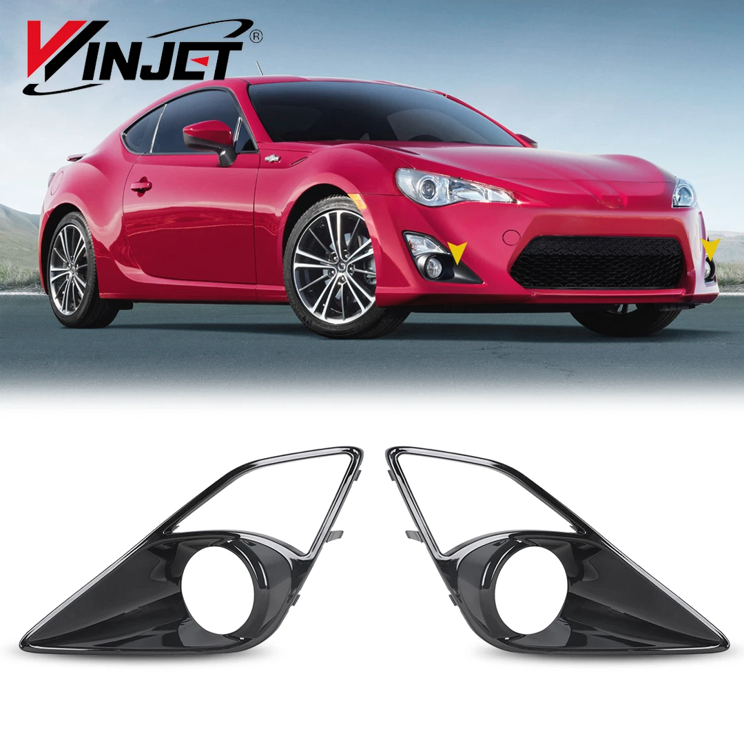 Fog Light Bumper Bezel Covers Set For 2013-2016 Scion FR-S/Toyota