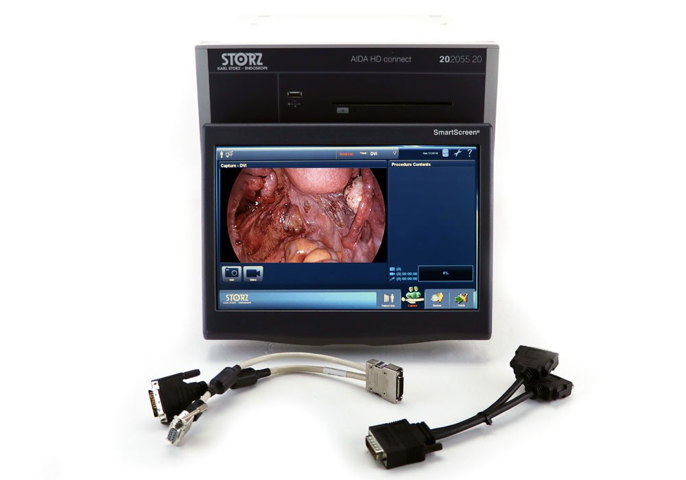 Karl Storz AIDA HD Image Management System With Screen and Cables